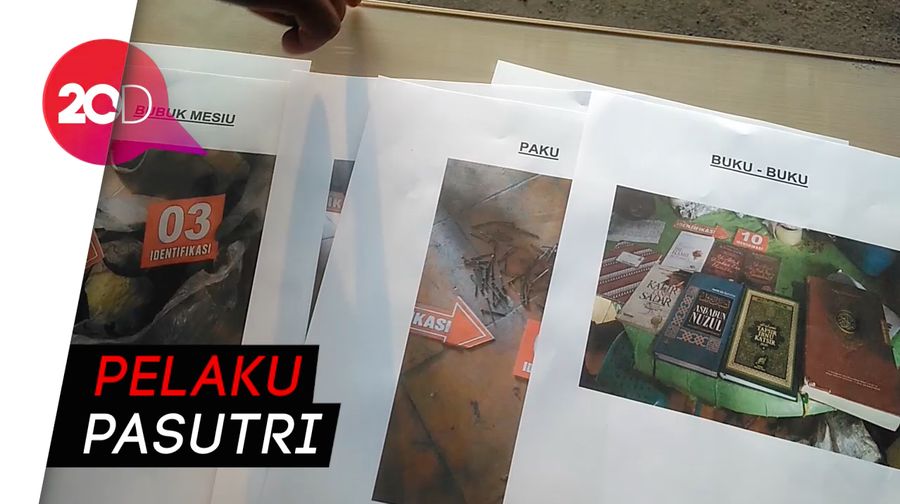 Ini Panci dan Bubuk Peledak Barbuk Teror di Mapolres Indramayu