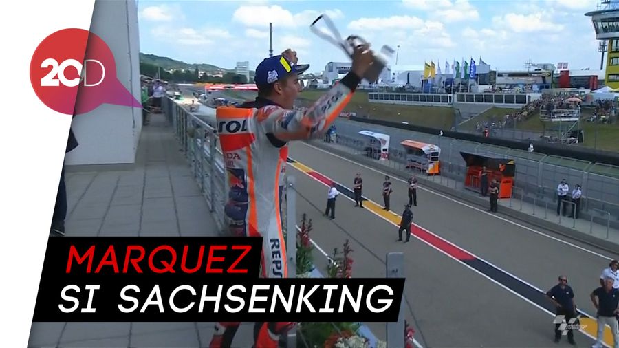 Marc Marquez Masih jadi Raja Sachsenring