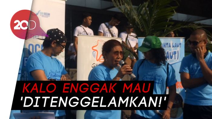 Pesan Menteri Susi di CFD, Jaga Laut dan Harus Makan Ikan