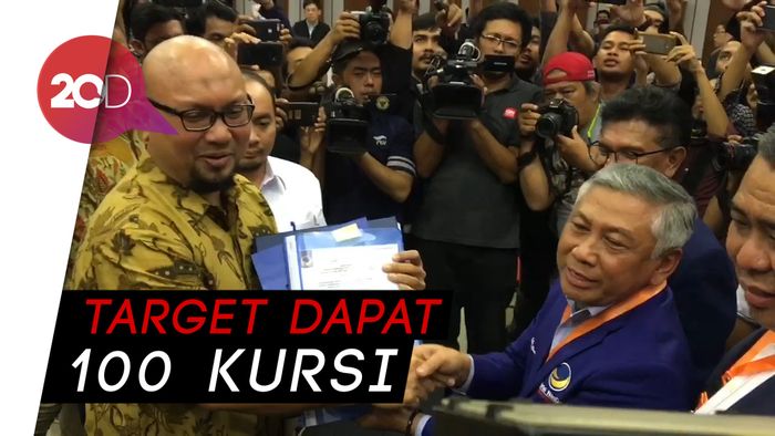 NasDem Kerahkan 20.391 Bacaleg untuk Pileg 2019