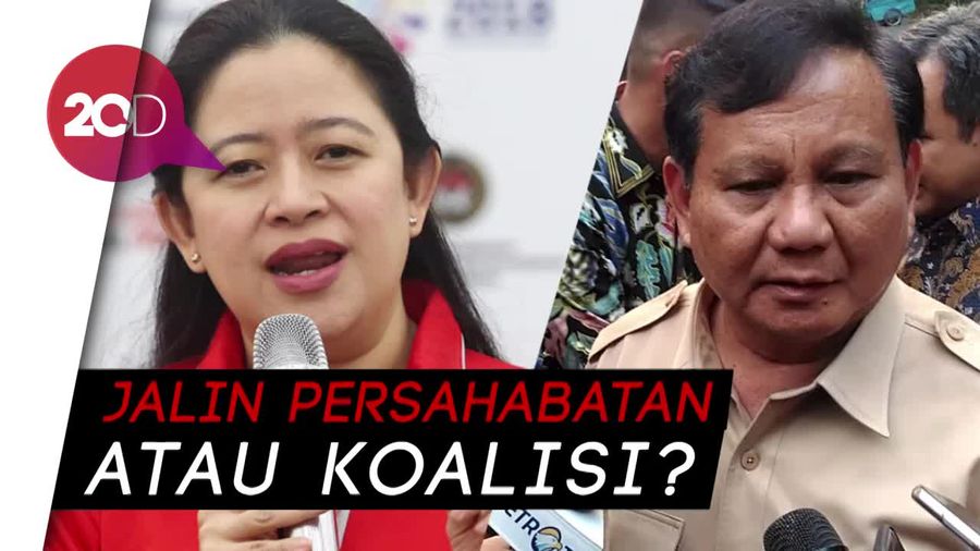 Bertemu Puan, Prabowo: Kita Ingin Jalin Persahabatan