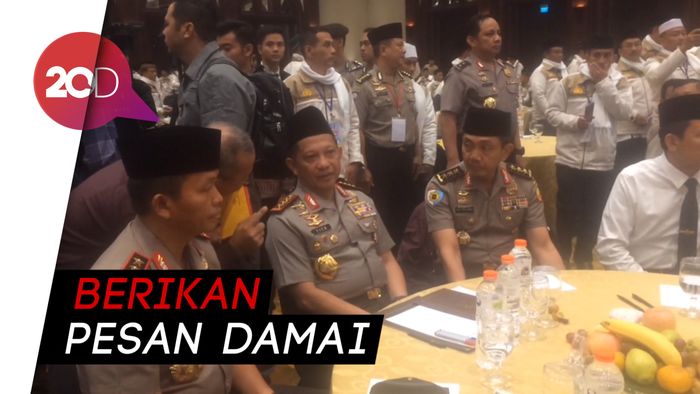Kapolri Minta Dai Bantu Jaga Keamanan Pemilu 2019