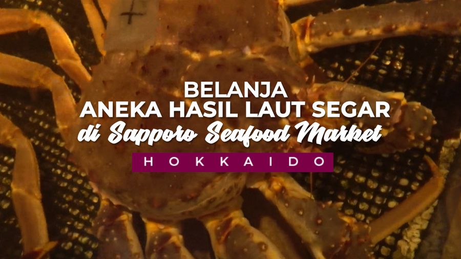 Wow! Ada King Crab di Sapporo Seafood Market