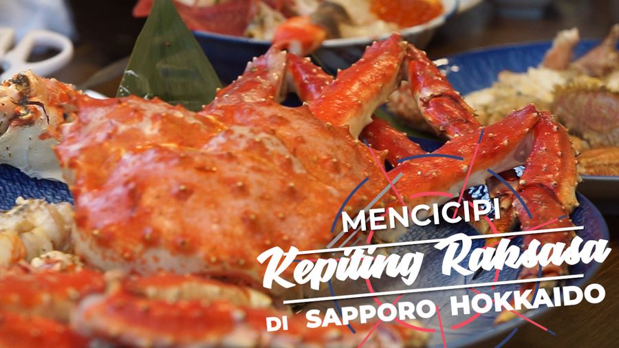 Lezatnya Kepiting Raksasa Hokkaido