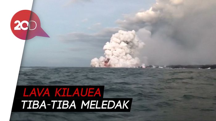 Bom Lava Hantam Kapal di Hawaii, 23 Orang jadi Korban