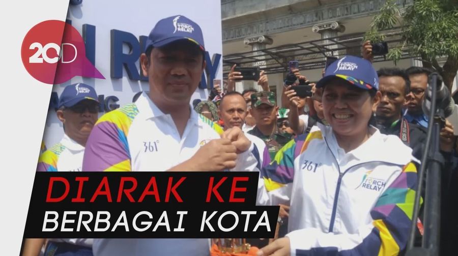 Dari Api Abadi Mrapen, Obor Asian Games Mulai Diarak