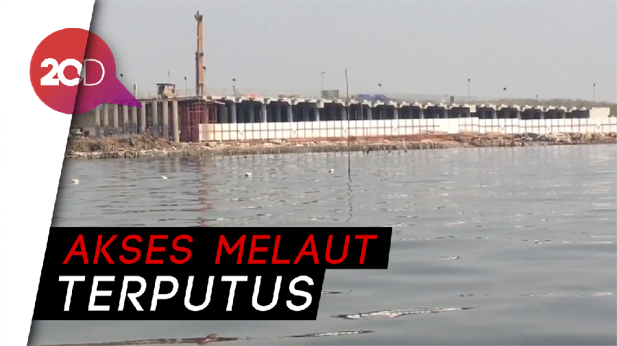 Nelayan Dadap Protes Pembangunan Jembatan Pulau Reklamasi