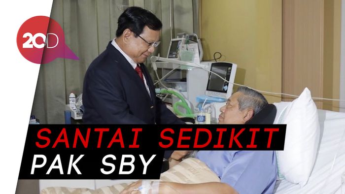 Pesan Prabowo saat Jenguk SBY: Bapak Bukan Komandan Batalion Lagi