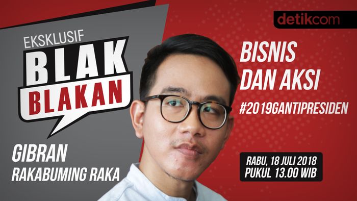Saksikan Blak-blakan Gibran soal Bisnis Anak Presiden Besok Siang
