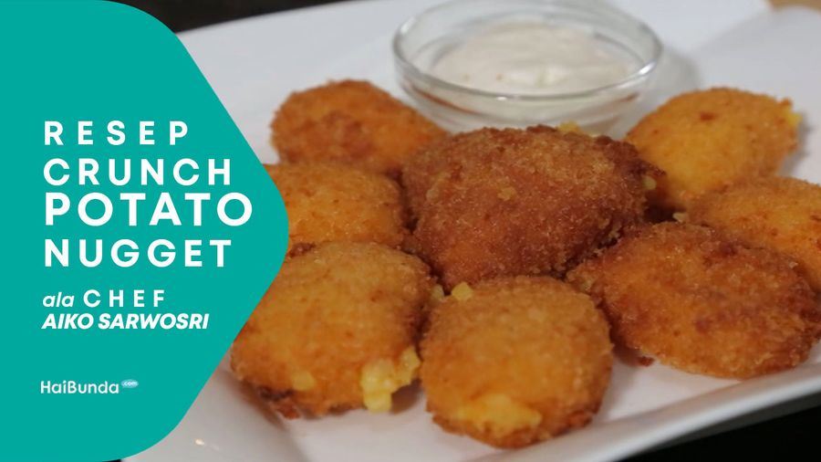 Resep Crunch Potato Nugget ala Chef Aiko Sarwosri