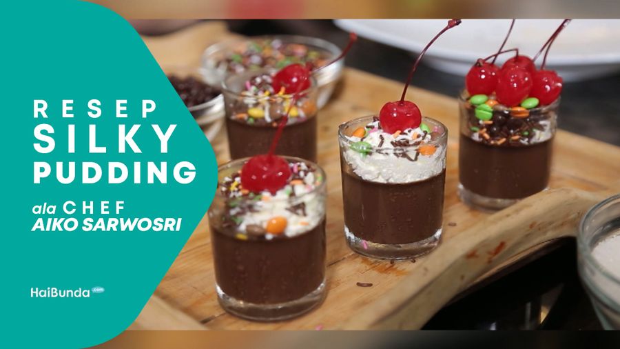 Resep Silky Pudding dari Chef Aiko Sarwosri