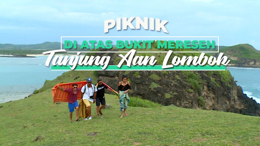 Piknik diatas Bukit dengan Pemandangan Indah