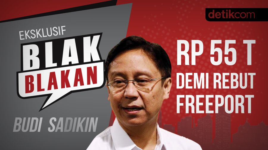 Blak-blakan Budi Sadikin: Rp 55 T Demi Rebut Freeport