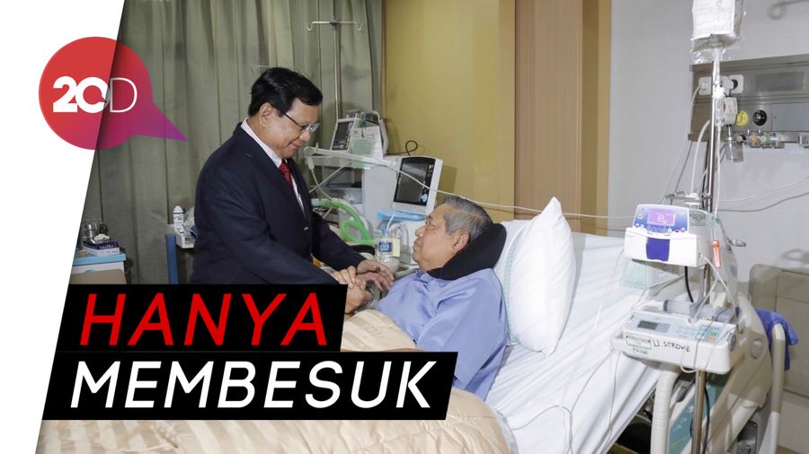 Demokrat: Tak Ada Diskusi Koalisi Saat Prabowo Jenguk SBY