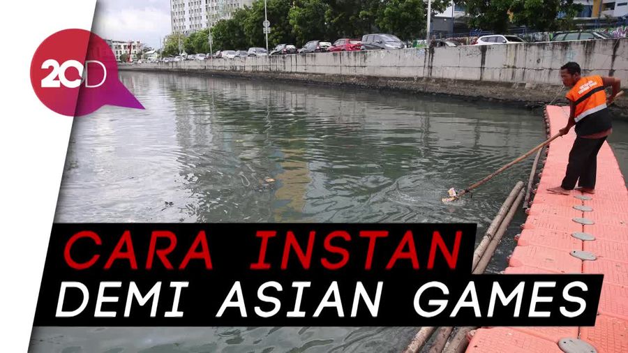 Kurangi Bau Busuk Kali Sentiong, Anies Minta Waring Dipasang