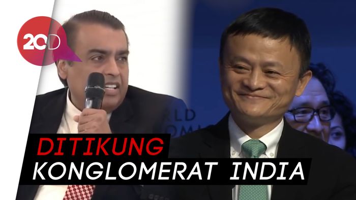 Jack Ma Lepas Gelar Orang Terkaya di Asia ke Mukesh Ambani