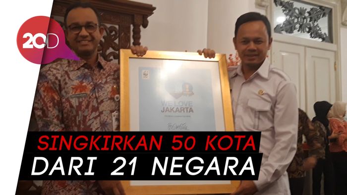 Jakarta Sabet Predikat Kota Paling Dicintai Warganya