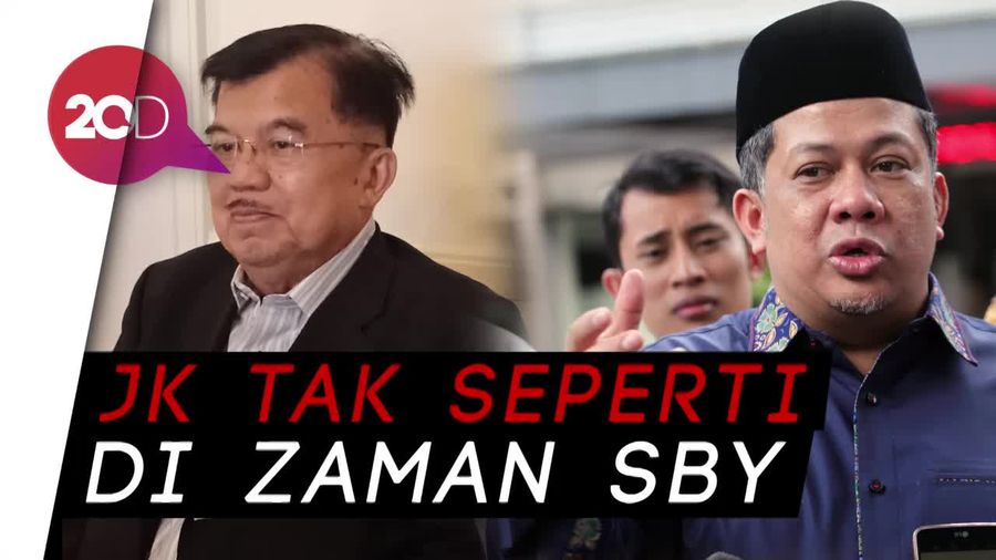 Fahri Hamzah: JK di Masa Jokowi Cuma Embel-embel Saja