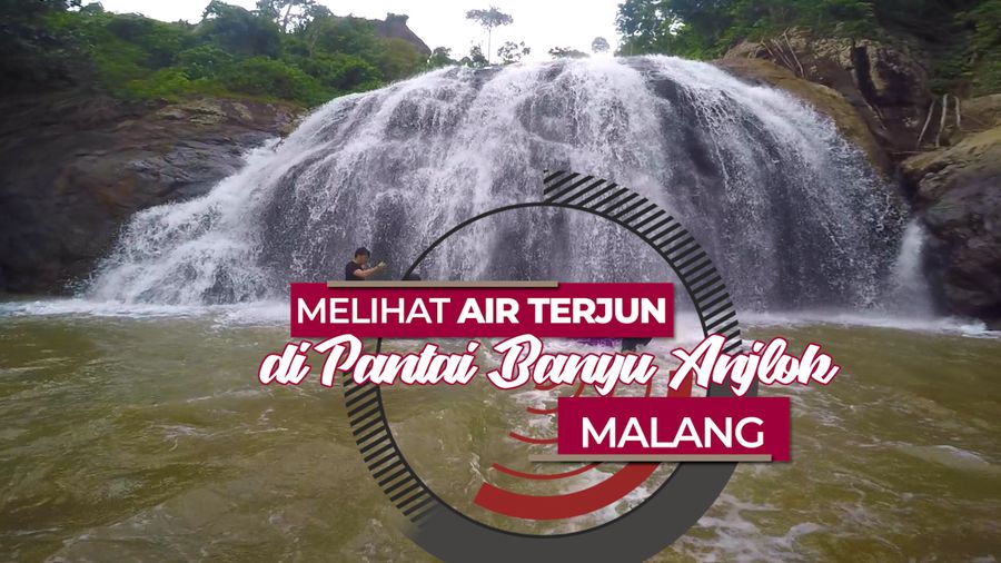 Keunikan Air Terjun Tepi Pantai