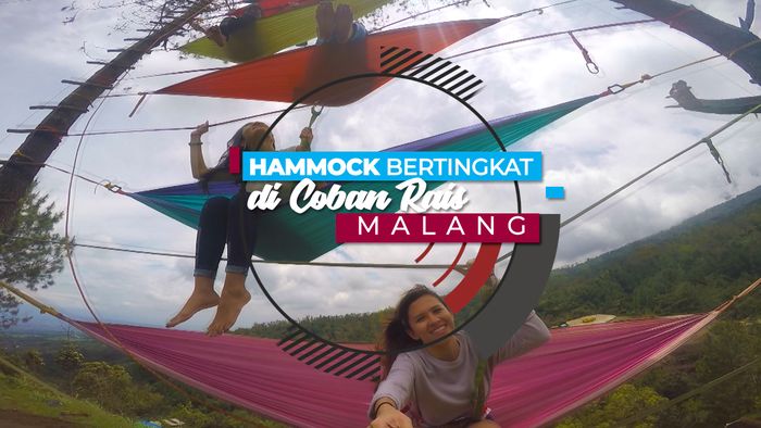 Hammock Bertingkat di Coban Rais Malang