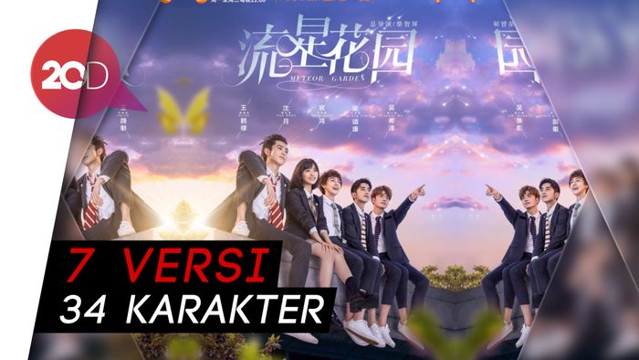 Melihat Pemeran Meteor Garden dari Masa ke Masa