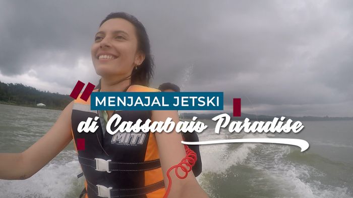 Menjajal Jetski di Likupang