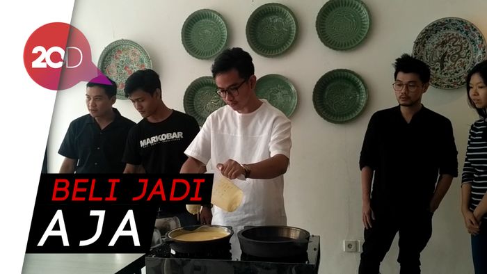 Jago Bikin Martabak, Gibran Tak Pernah Masakin Sang Istri