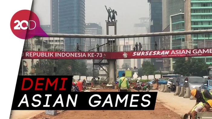 Pro Kontra Perobohan JPO Bundaran HI