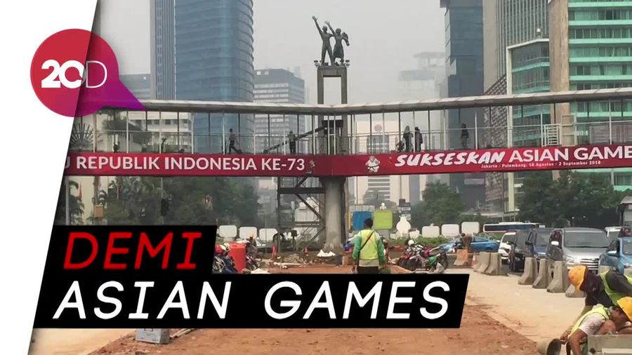 Pro Kontra Perobohan JPO Bundaran HI