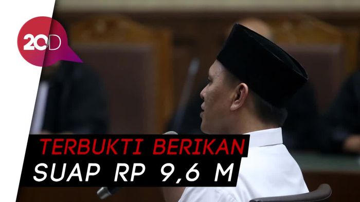 Bupati Lampung Tengah Nonaktif Divonis 3 Tahun Bui
