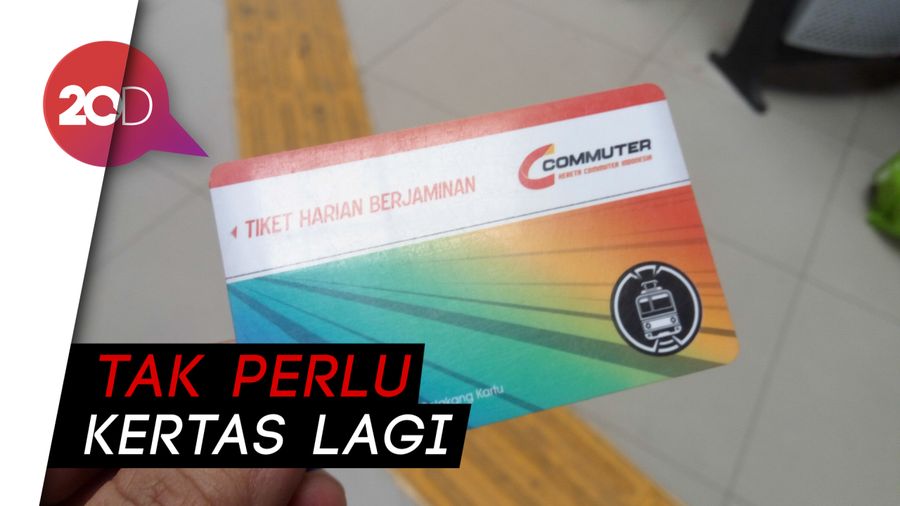 Akhirnya Tiket Elektronik KRL Sudah Bisa Dipakai Lagi!