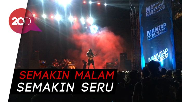 Aksi Keren Deadsquad Jadi Band Penutup Hammersonic 2018