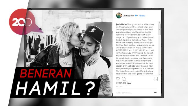 Isu Hailey Baldwin Hamil Apa Kata Justin Bieber Carinews