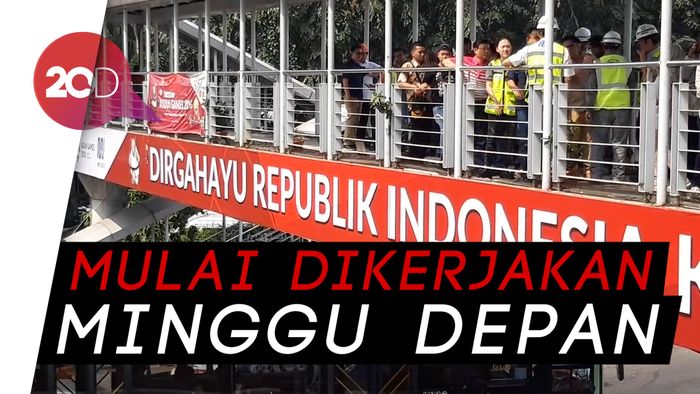 Anggaran Pelican Cross Bundaran HI Rp 100 Juta
