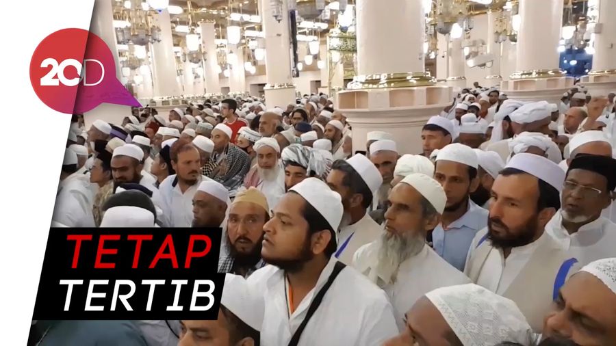 Raudhah, Taman Surga yang Selalu Disesaki Jemaah
