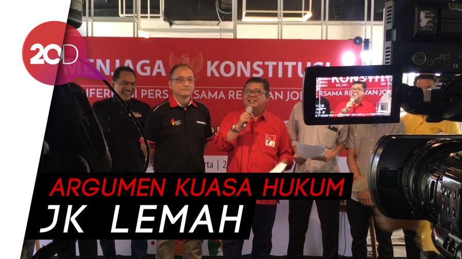 Relawan Jokowi Minta MK Tolak Gugatan Syarat Cawapres JK