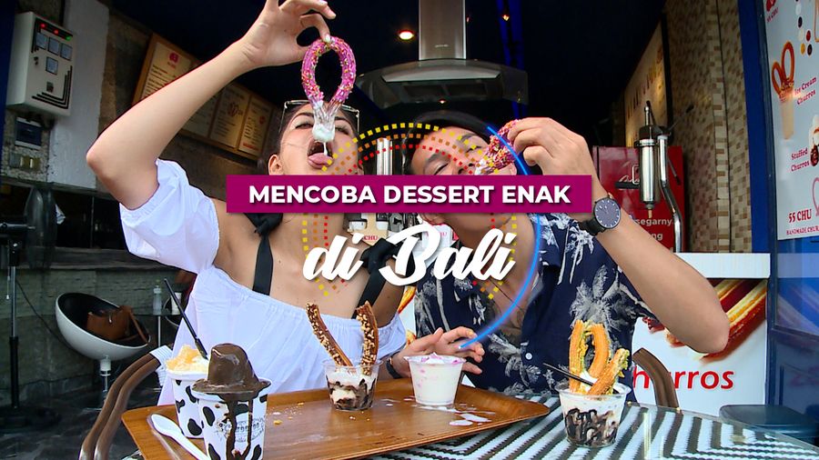 Churros Eskrim di Seminyak Bali