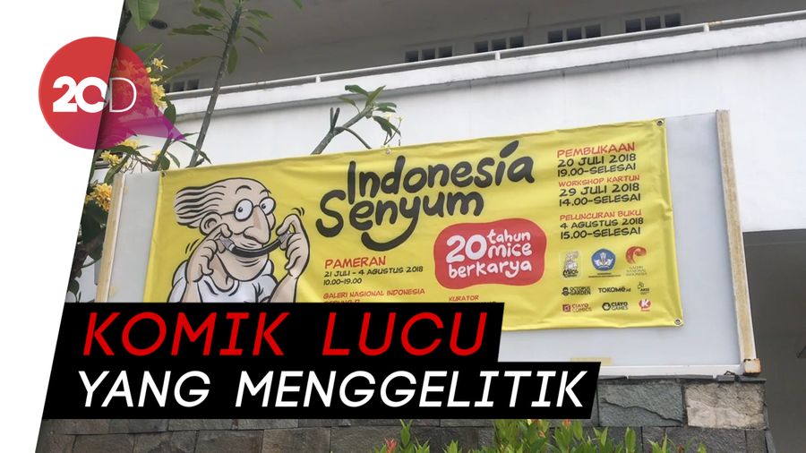 Indonesia Senyum Tersenyum Melalui Komik Mice