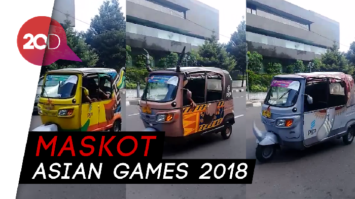 Keren! Ada Bajaj Gas Bertema Asian Games 2018