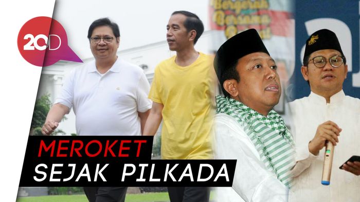 LSI Denny JA: Elektabilitas Airlangga Ungguli Cak Imin & Rommy