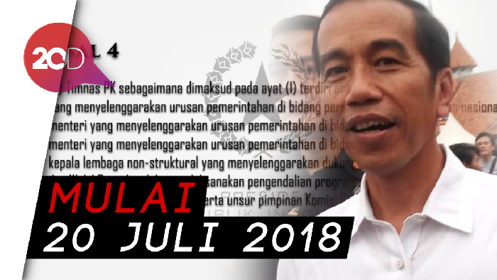 Timnas Pencegahan Korupsi ala Jokowi