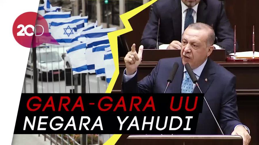 Saat Erdogan Kesal dan Sebut Israel Seperti Nazi