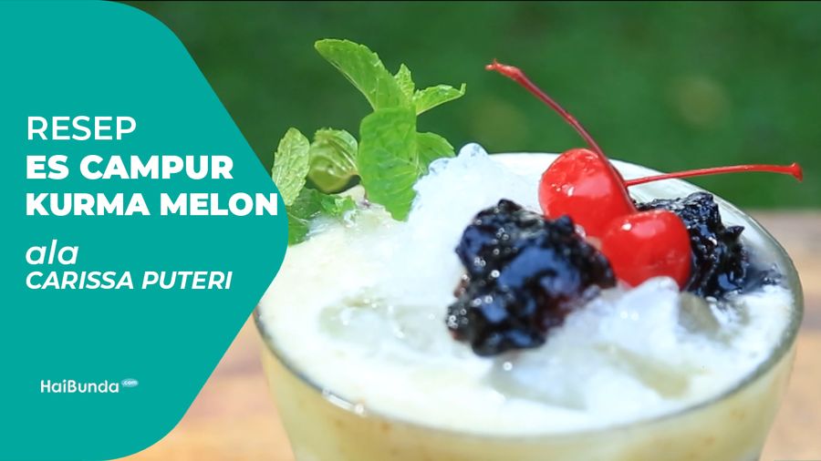 Resep Es Campur Kurma Melon Ala Carissa Puteri