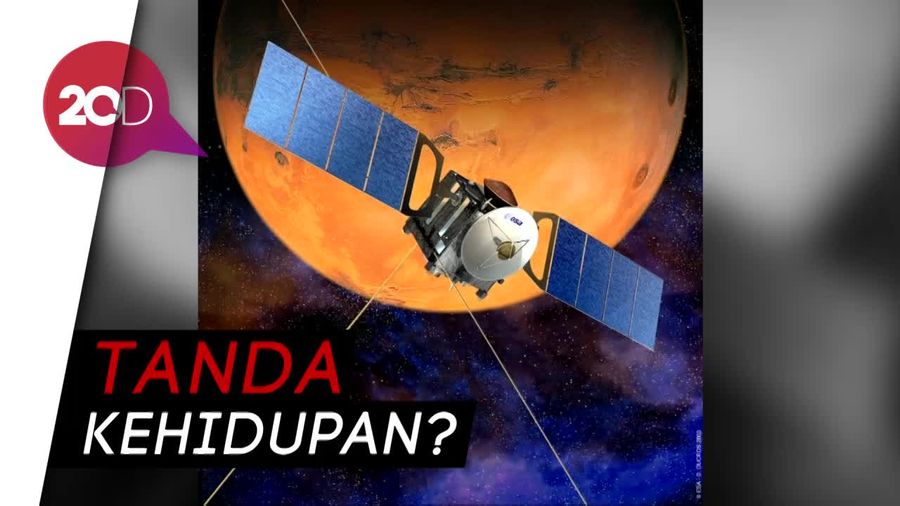 Ilmuwan Deteksi Keberadaan Air di Mars