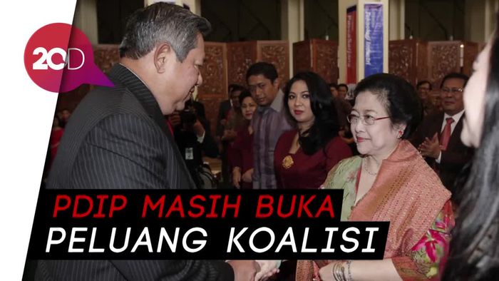 SBY Sebut Mega Halangi Koalisi, PDIP: Dia Baper, Belum Move On