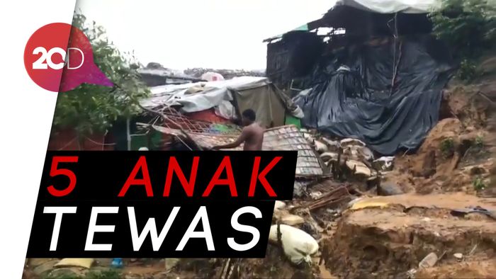 Coxz Bazar Longsor dan Banjir, Pengungsi Rohingya Terusir