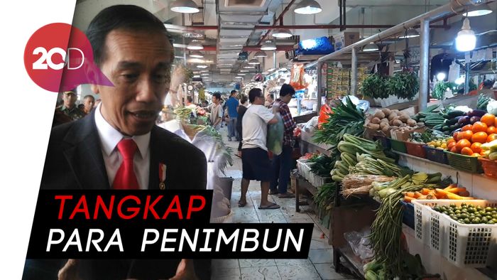 Jokowi Minta Polisi Andil Menjaga Stabilitas Harga Pasar