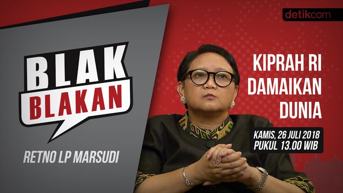 Saksikan Blak-blakan Menlu Retno, Kiprah RI Damaikan Dunia 