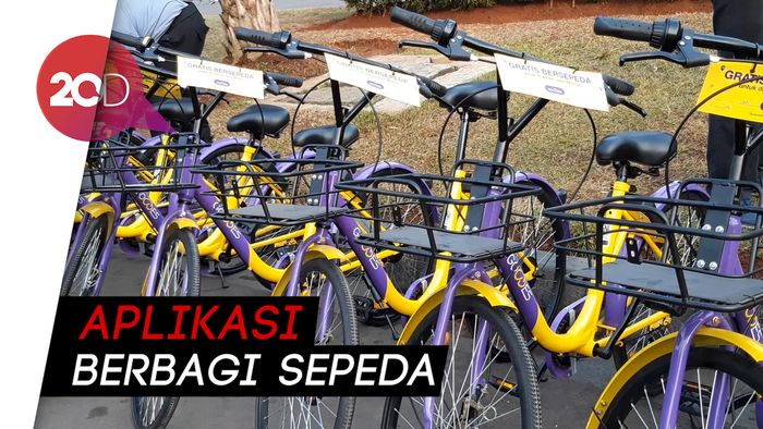 Hore! Sekarang Bisa Naik Sepeda Gratis di Monas