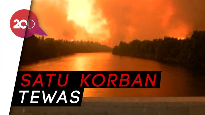 Kebakaran Hutan Mengerikan di California